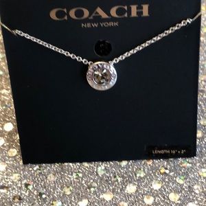 Coach silver beautiful